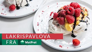 Pavlova med lakris