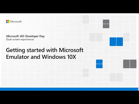 Getting started with Microsoft Emulator and Windows 10X