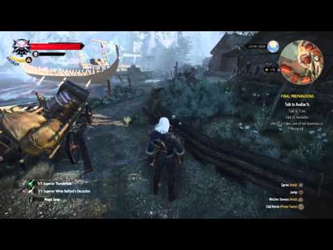 35 year old gamer playing Witcher 3 [Death March]