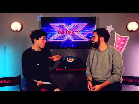 TalkTalk X Factor backstage exclusive with Andrea Faustini