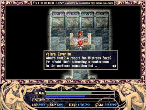 Ys II Eternal / Complete / Chronicles(+) Bugs - Poor Shrine Security
