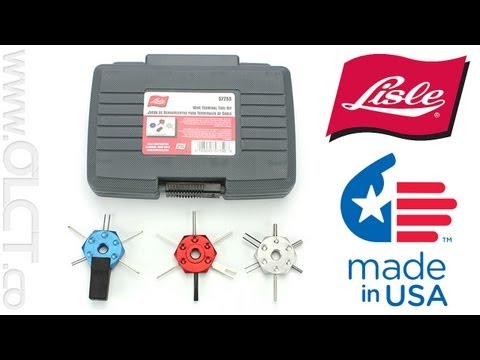 Wiring Terminal Removal Tool -Lisle Terminal Release Kit Overview