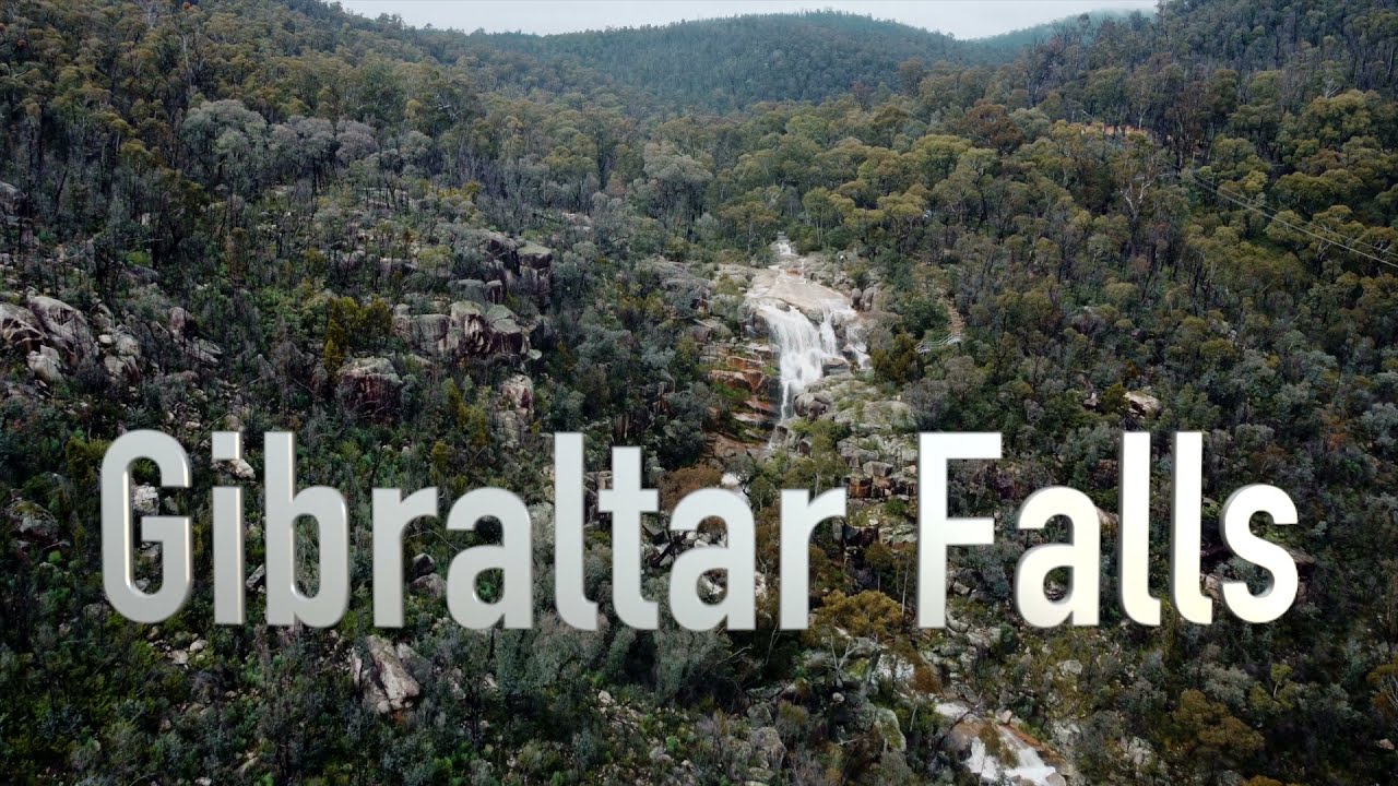 Discover the panoramic aerial vistas of Gibraltar Falls.