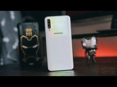 Samsung Galaxy A50 Unboxing and Review
