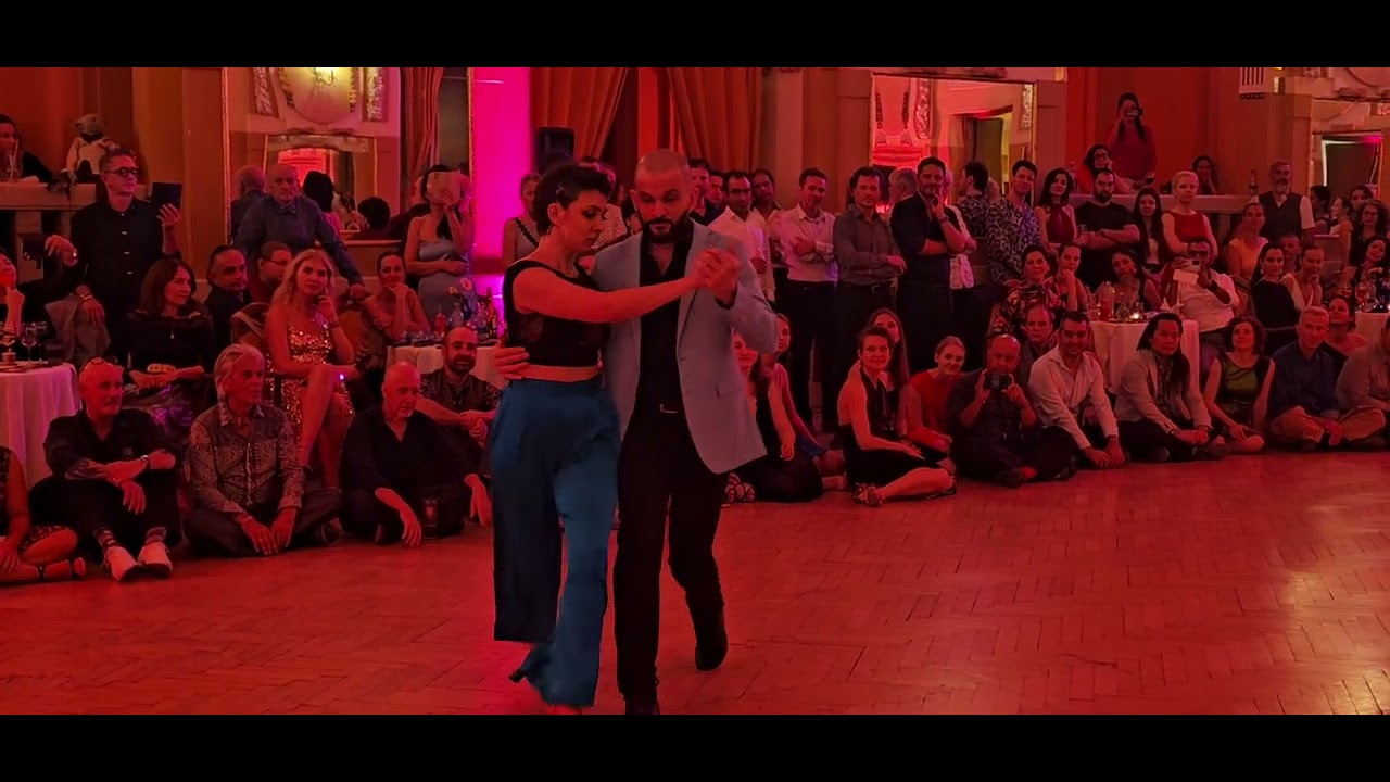 Bruno Tombari e Rocio Lequio, no Bratislava Tango Festival em 29/09/23 - I/V
