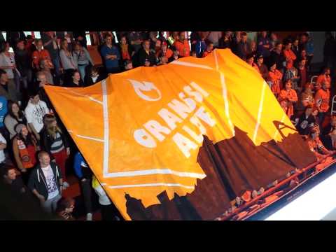 G-Kulma "Oranssi Alue" - tifo