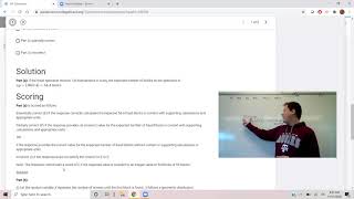AP Stats Progress Check Review MCQ Part C and FRQ