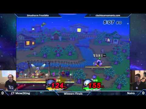 Smashacre Frostbite - CT EMP Mew2King vs Nairo - Winners Finals - SSBB
