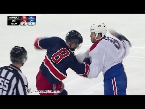 Brandon Prust vs Kevin Klein
