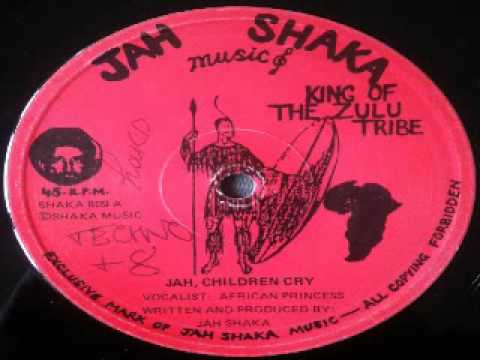 African Princess - jah children cry (JAH SHAKA MUSIC) 12inch