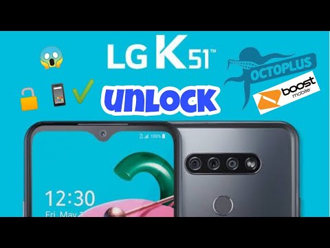 UNLOCK LG K51 K500UM BOOST MOBILE