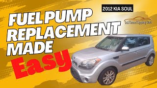 2012 Kia Soul Fuel Pump Replacement Made Easy