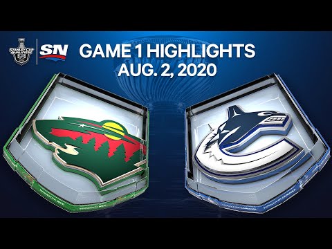 NHL Highlights | Wild vs. Canucks, Game 1 – Aug. 2, 2020