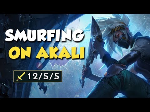 KSM | BEST AKALI NA SMURFING IN GOLD! (WHY YOU SHOULDN'T GANK AKALI)
