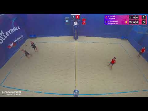 16:25 A. Zabuha / I. Skrynnik - D. Svyrydenko / V. Avramenko 03.07.2022 | Winners Beach Volleyball