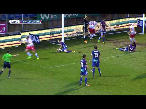 Gol de Soriano (3-1) en el SD Eibar - UD Almería - HD