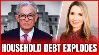 🚨US ECONOMY: $17.7 Trillion Consumer DEBT EXPLOSION, China Sanctions, Stagflation & Rising Inflation