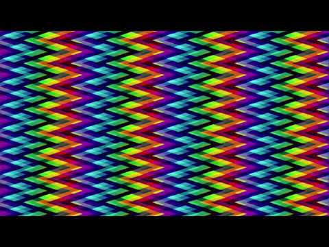 Club Visuals 1092 - Zig Zag Lines Background Video