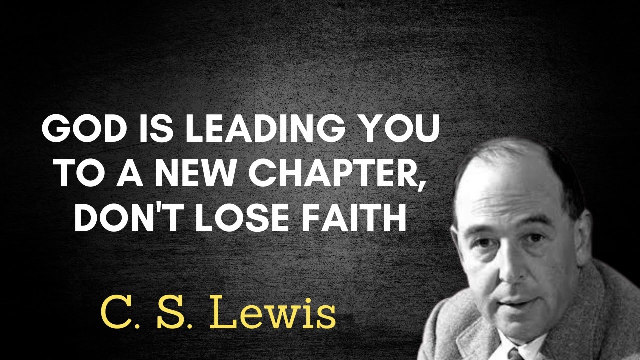 GOD is Leading you to a NEW CHAPTER, Don't lose Faith