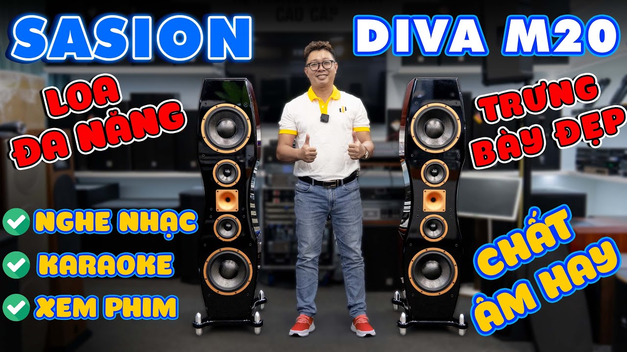 Video sản phẩm Loa Sasion Diva M20