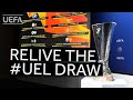 Relive the UEFA Europa League quarter-final, semi-final and final draws!