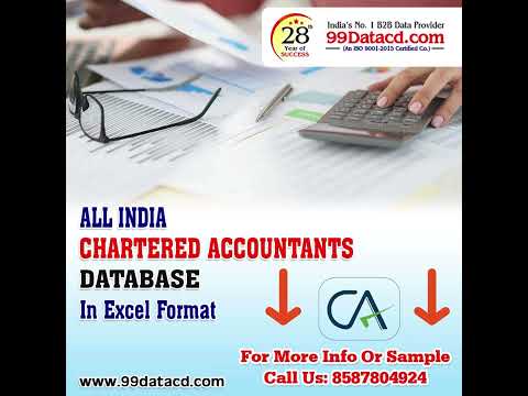 Chartered accountant database - all india