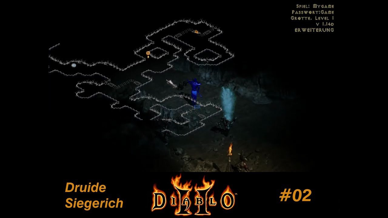 Lets Play Diablo 2 - gameplay 02 Hardcore