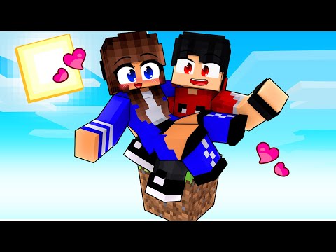 P3DRU e MIIKA em UM BLOCO no Minecraft