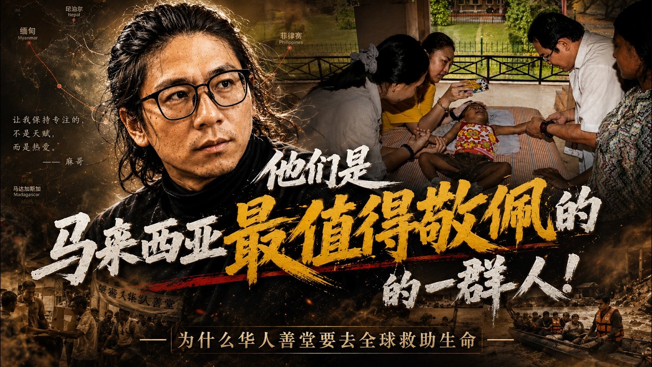 马来西亚华人过去怎么活下来？靠的是这套传说中的民间互助系统｜如今这个系统已经走到全世界｜成为全球性的生命救助站｜慈惠堂背后的南洋华人慈善精神