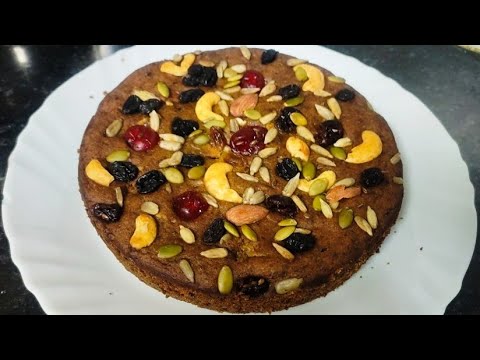 Make a soft wheat flour cake in a sugar-free, egg-free cooker. No Sugar Wheat Flour Cake Eggless.