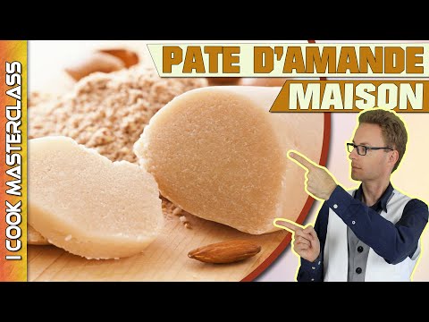 ✅ COMMENT FAIRE UNE PATE D'AMANDE MAISON ? Ma recette simple de la pâte d'amande nature