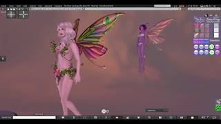 Fancy Fairy Wings & Things SL Titania 2.0 Bento Animated Iridescent Fairy Wings