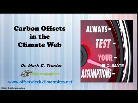 Carbon Offsets in the Climate Web SlideDeck - YouTube