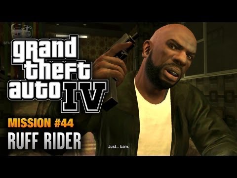 GTA 4 - Mission #44 - Ruff Rider (1080p)