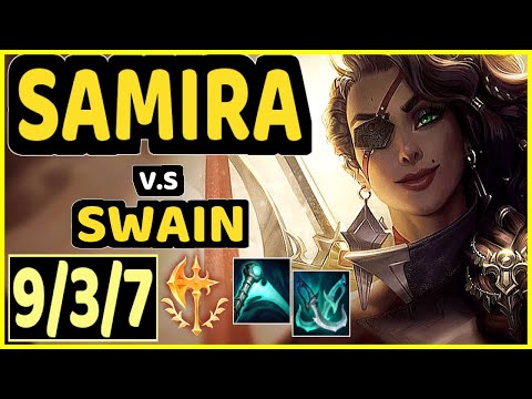 CODY SUN (SAMIRA) vs SWAIN - 9/3/7 KDA BOTTOM ADC CHALLENGER GAMEPLAY - NA