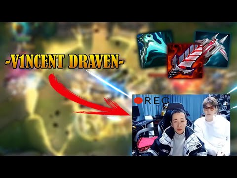V1NCENT DRAVEN IS BACK WITH THE CAMERA AGAIN?! • [Best Moments] -Best Draven World-