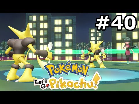 Pokémon Let's Go Pikachu (Nintendo Switch): Ep #40 - Palestra Zafferanopoli - Sabrina - Gameplay Ita
