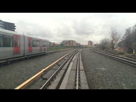 Reis mee met metrolijn B! Timelapse Cabinerit metro RET, Nesselande – Schiedam Centrum