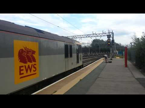 92041 departing from Crewe (again)