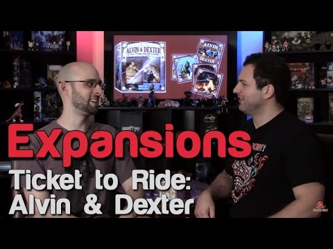 Ticket to Ride: Alvin & Dexter - Roll For Crit Expansions