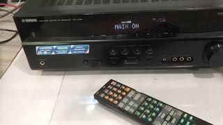 Video thumbnail for Yamaha RX-V367 5.1 Channel Natural Sound Home Theater Receiver & Remote Bundle by The One242Seven