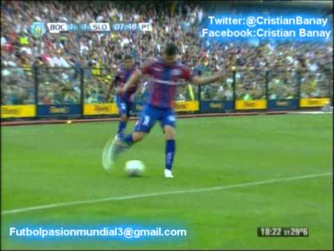 Boca 3 San Lorenzo 1  (Relato Mariano Closs) Torneo Inicial 2012 Los goles (3/11/2012)