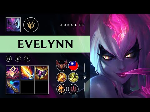 Evelynn Jungle vs Lillia - TW Grandmaster Patch 25.24
