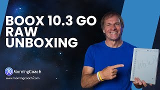 Onyx Boox Go 10.3 Raw Unboxing