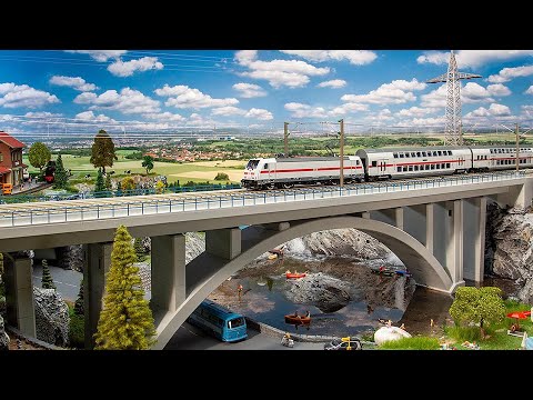 FALLER - Moderne Bogenbrücke H0 - 120505 - Modern arched bridge