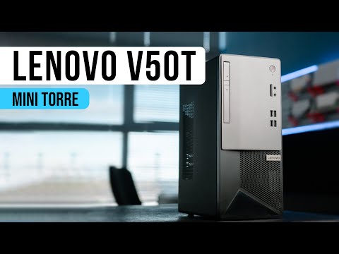 Lenovo ThinkCentre V50T Torre Core i5 10400 2.9 GHz | LCD 24" | 16 GB | 256 NVME | WIN 11 | HDMI | DP | LECTOR