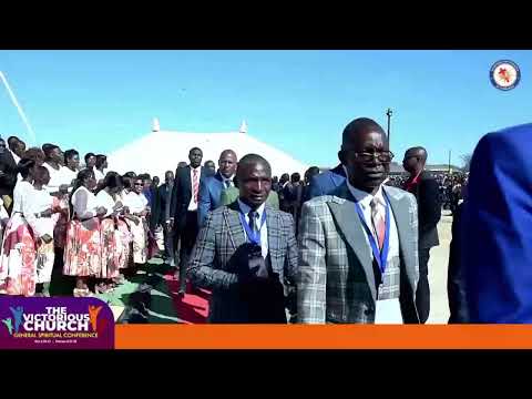 International President (Rev G Mahlobo) Arrival at Mufaro Conference Centre