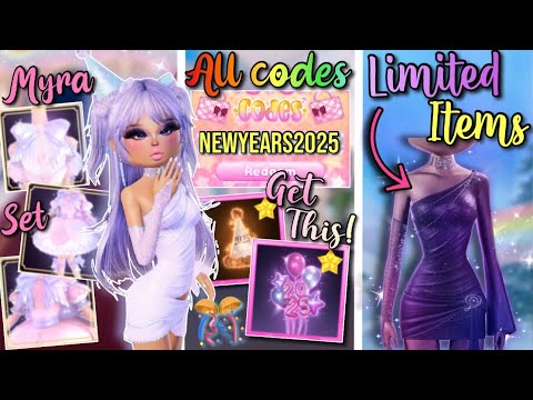 NEW YEARS UPDATE! ALL CODES, LIMITED ITEMS, MADOKA SET BACK, AND MORE | Roblox Dress To Impress