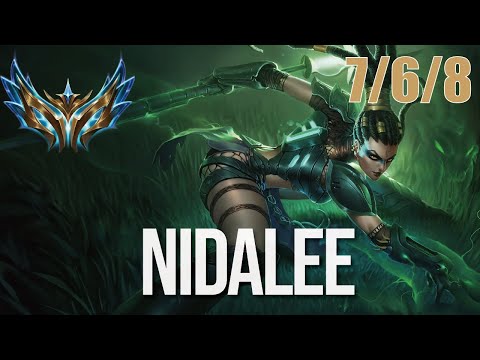 1000LP Nidalee One-Trick in Challenger Elo Dominates Jungle and Crushes Opponents!
