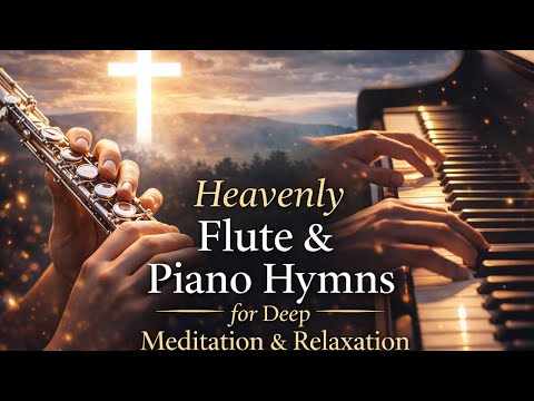 Amazing Grace & Timeless Hymns 💕 Gentle Flute and Piano for Worship and Quiet Rest